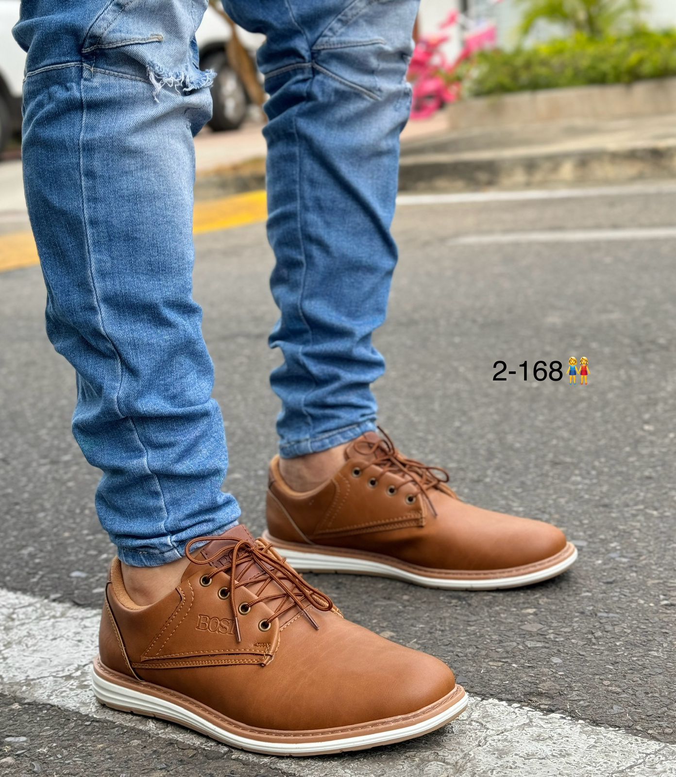 BOSI PARA CABALLERO - CAFÉ CLARO