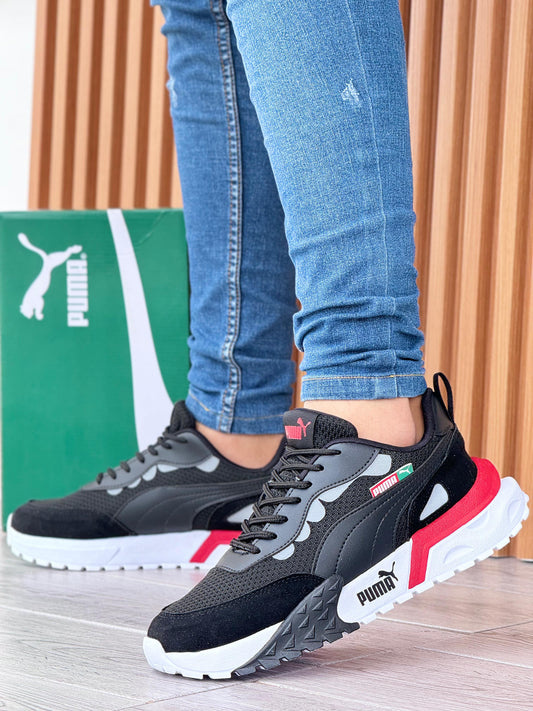 PUMA TRACK - NEGRO