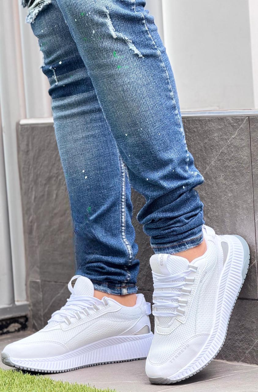 TENIS TTNM EVO BOSS - BLANCO