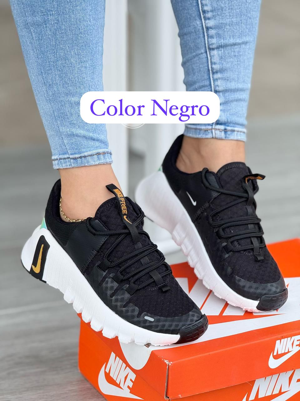 Nike Free Metcon - Negro