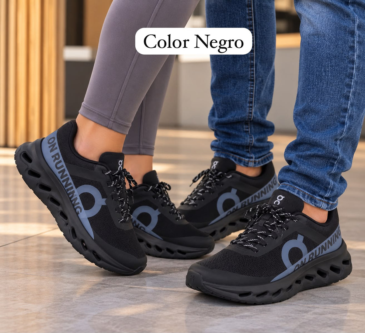 ON CLOUD RUNNING Negro en pareja